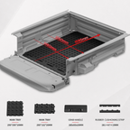 Honda Ridgeline Truck Bed Organizer System | BOOTY Modular Cargo Divider & Storage System (2017+)