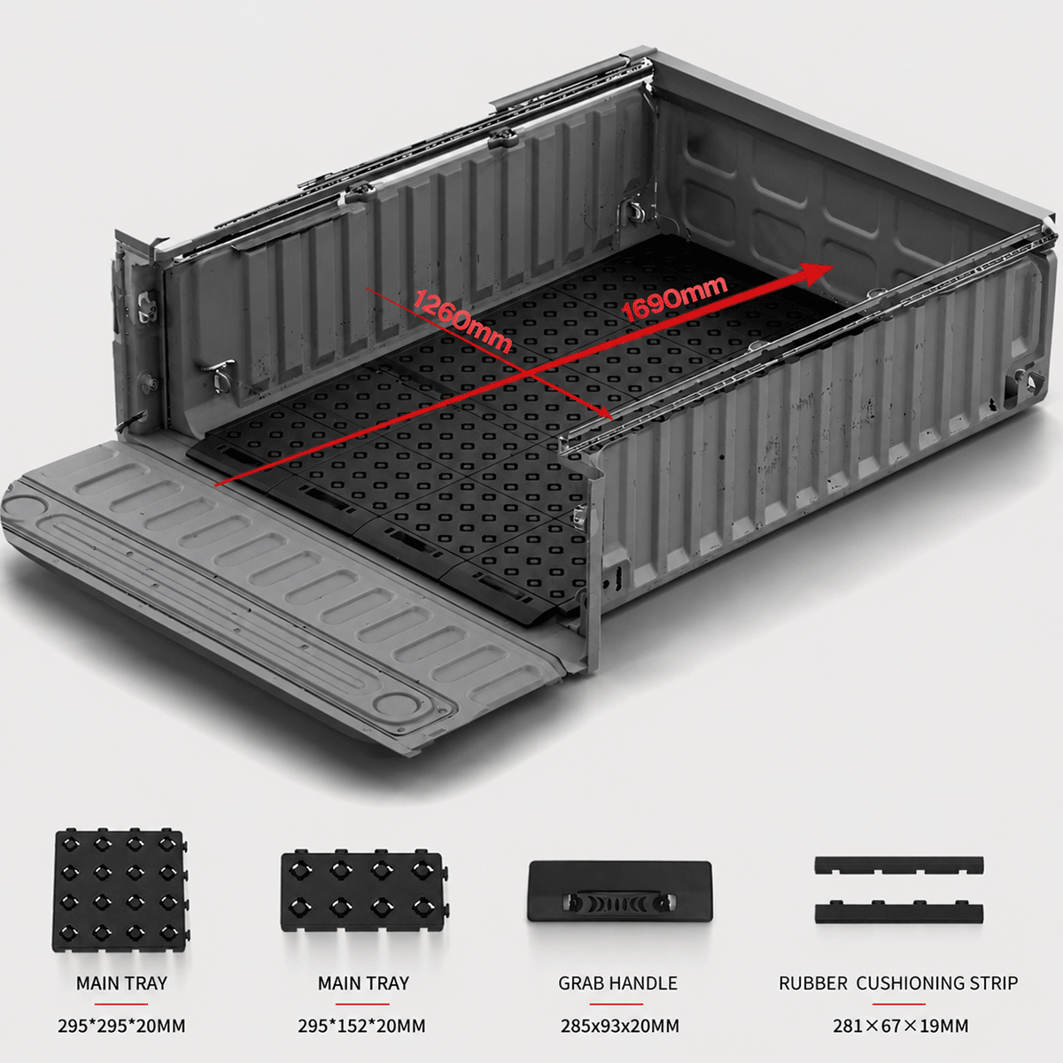 BOOTY Cargo Management System for Dodge Ram 1500 (2013+) Main image