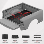 BOOTY Cargo Management System for Toyota Tundra Limited CrewMax (2021) | Modular Truck Bed Storage & Divider System