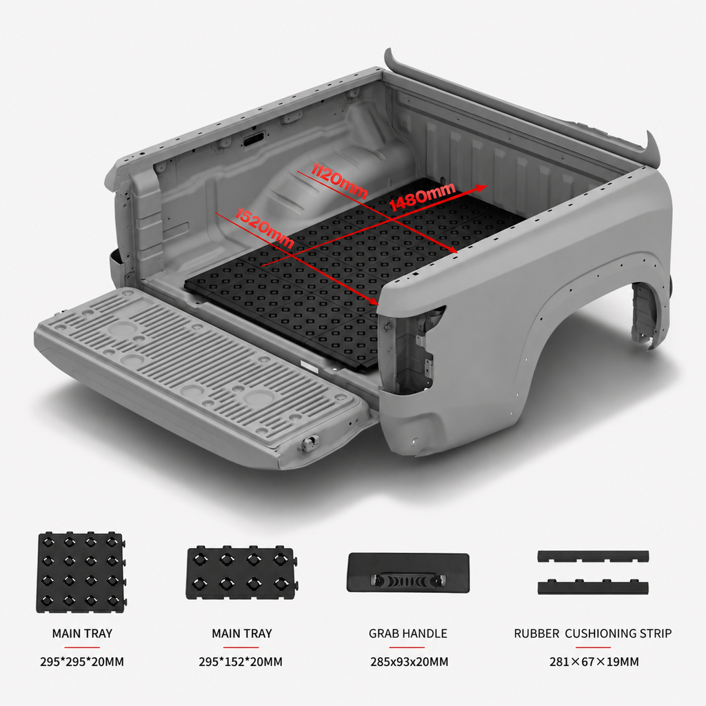 BOOTY Cargo Management System for Nissan Frontier 3.8 V6 PRO (2022+)
