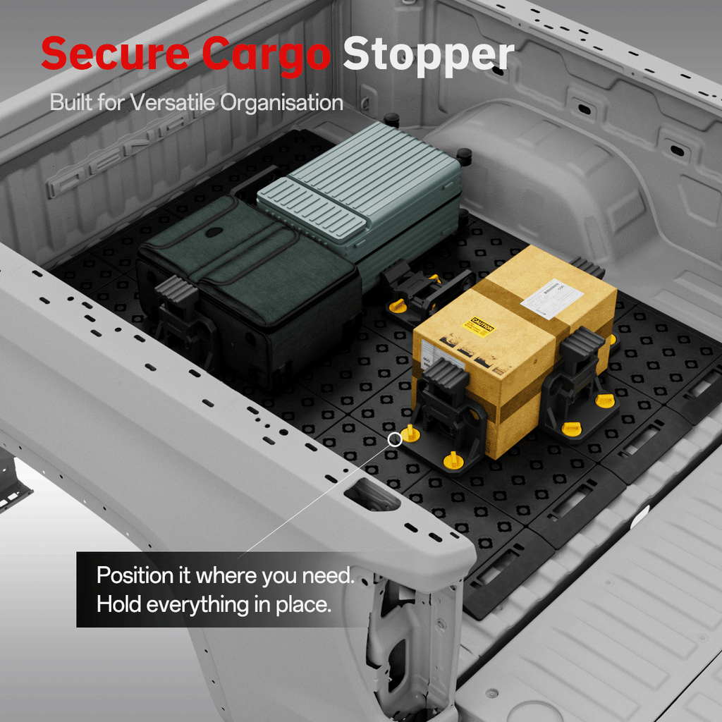 BOOTY Cargo Management System for GMC Sierra Denali 1500 (2019+) – Modular Truck Bed Organiser