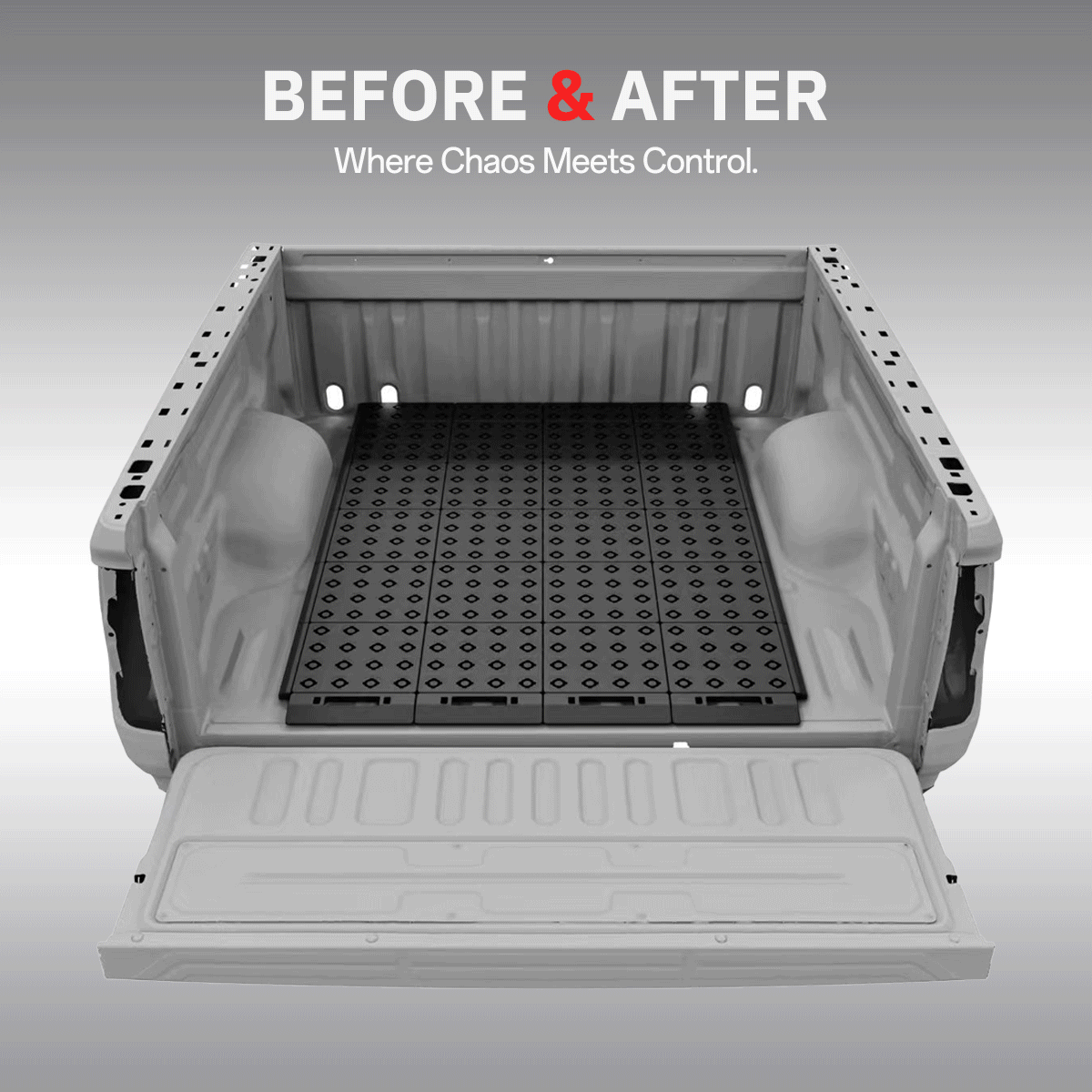 BOOTY Cargo Management System for Toyota Tundra Platinum CrewMax (2014) – Modular Truck Bed Divider Storage System Secondary image