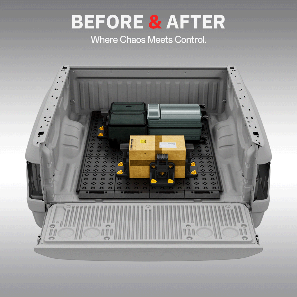 BOOTY Cargo Management System for Nissan Titan 5.6L Endurance (2020+) – Modular Truck Bed Storage Organiser