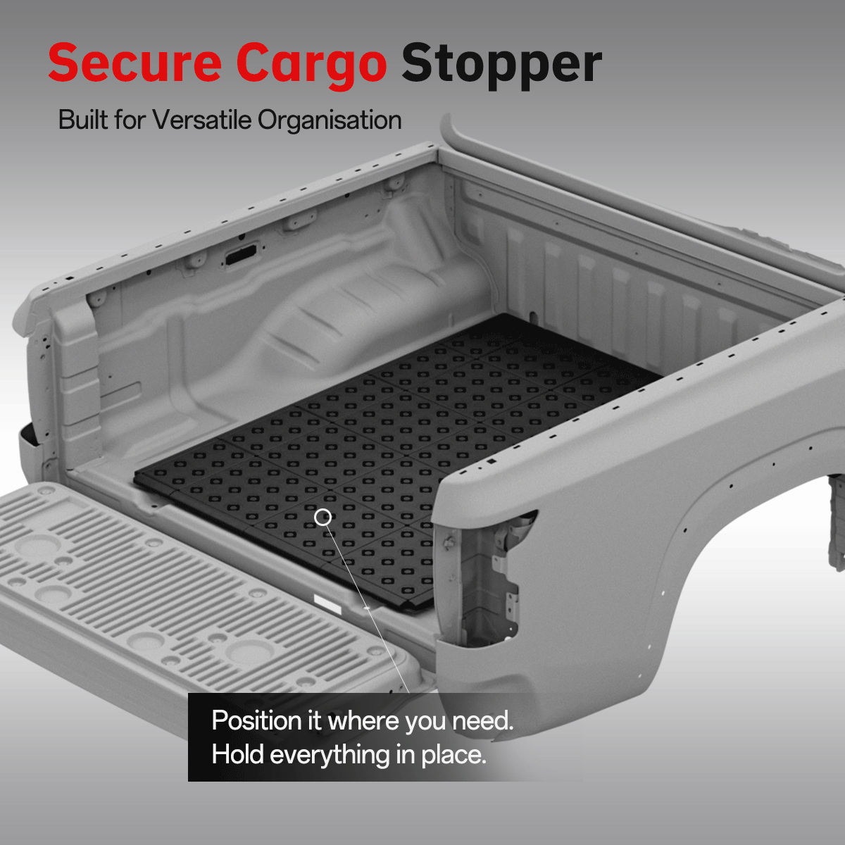 BOOTY Cargo Management System for Nissan Frontier 3.8 V6 PRO (2022+)