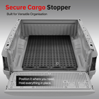 BOOTY Cargo Management System for Nissan Titan XD Cummins V8 (2016+) | Adjustable Truck Bed Organiser & Cargo Divider System