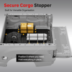 BOOTY Cargo Management System for Nissan Titan 5.6L Endurance (2020+) – Modular Truck Bed Storage Organiser