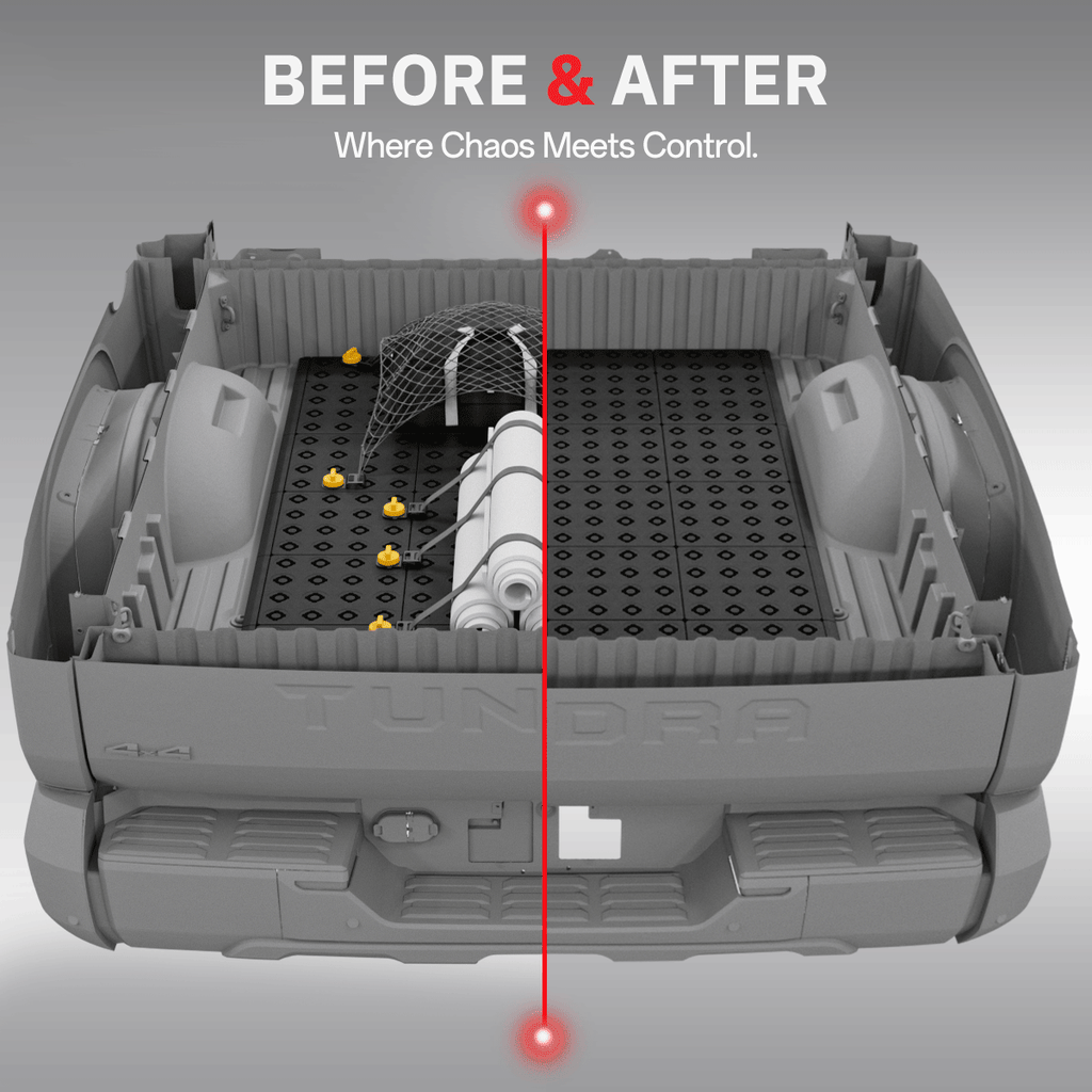 BOOTY Cargo Management System for Toyota Tundra SR5 CrewMax 5.5 Bed (2022+)