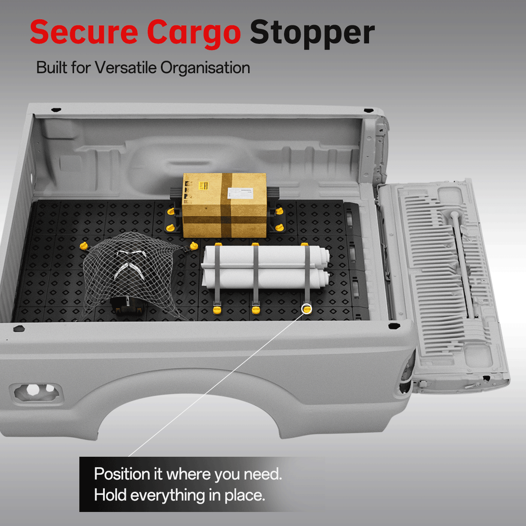 BOOTY Cargo Management System for Ford F-250 Super Duty (2015) – Modular Truck Bed Storage & Cargo Organiser