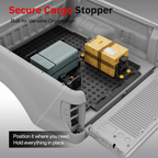 BOOTY Modular Truck Bed Cargo Management System for Hyundai Santa Cruz 2022+ | Adjustable Bed Organizer & Storage Divider Kit