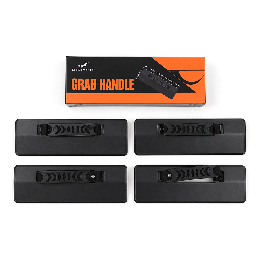 BOOTY overlanding cargo handle system for camper van and off-road storage setups