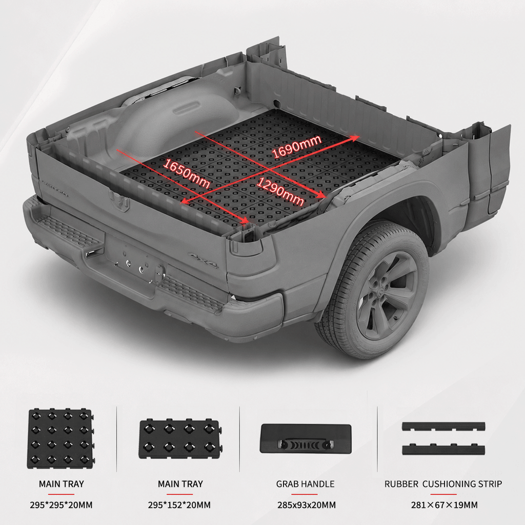 BOOTY Cargo Management System Installed on Dodge RAM 1500