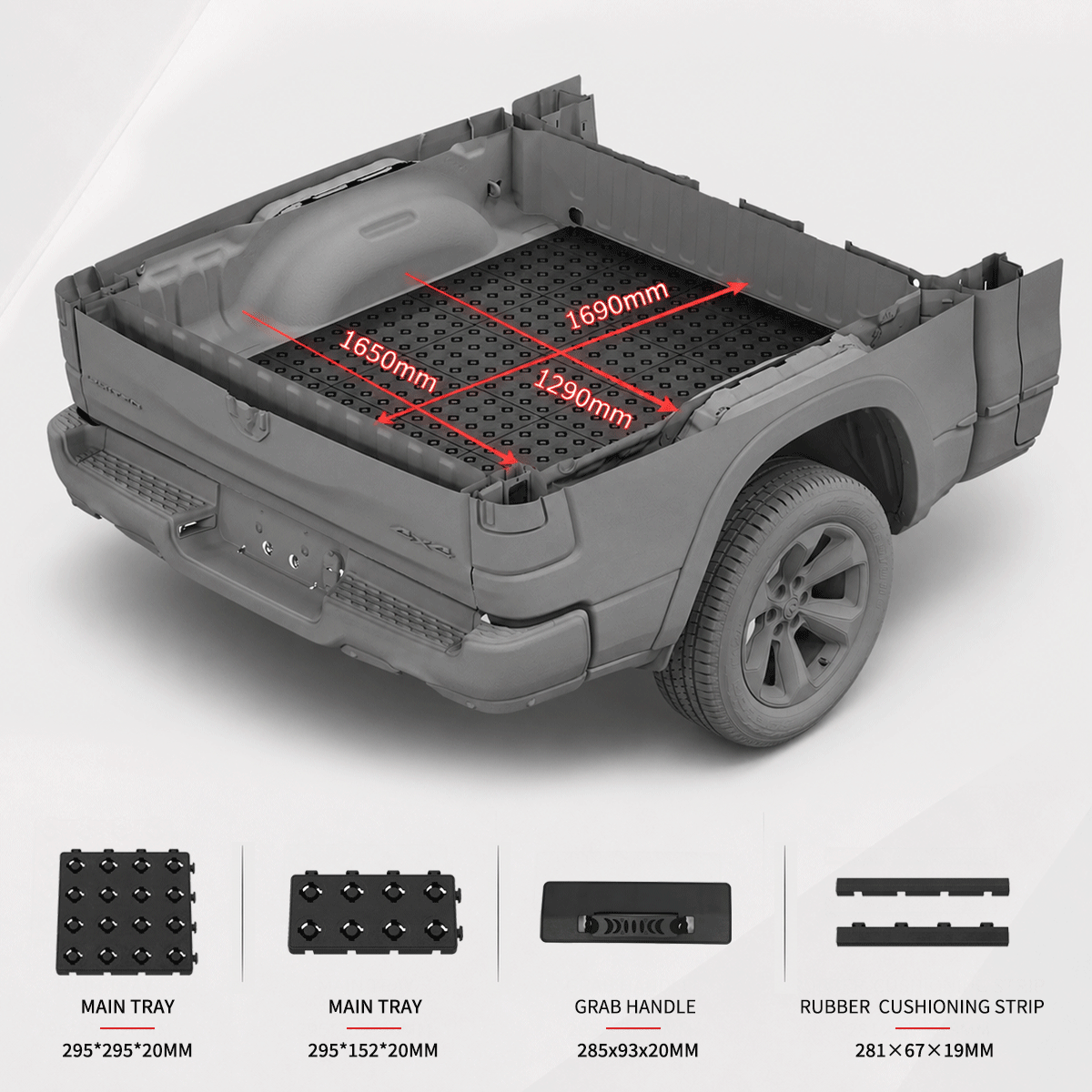 BOOTY Cargo Management System Installed on Dodge RAM 1500