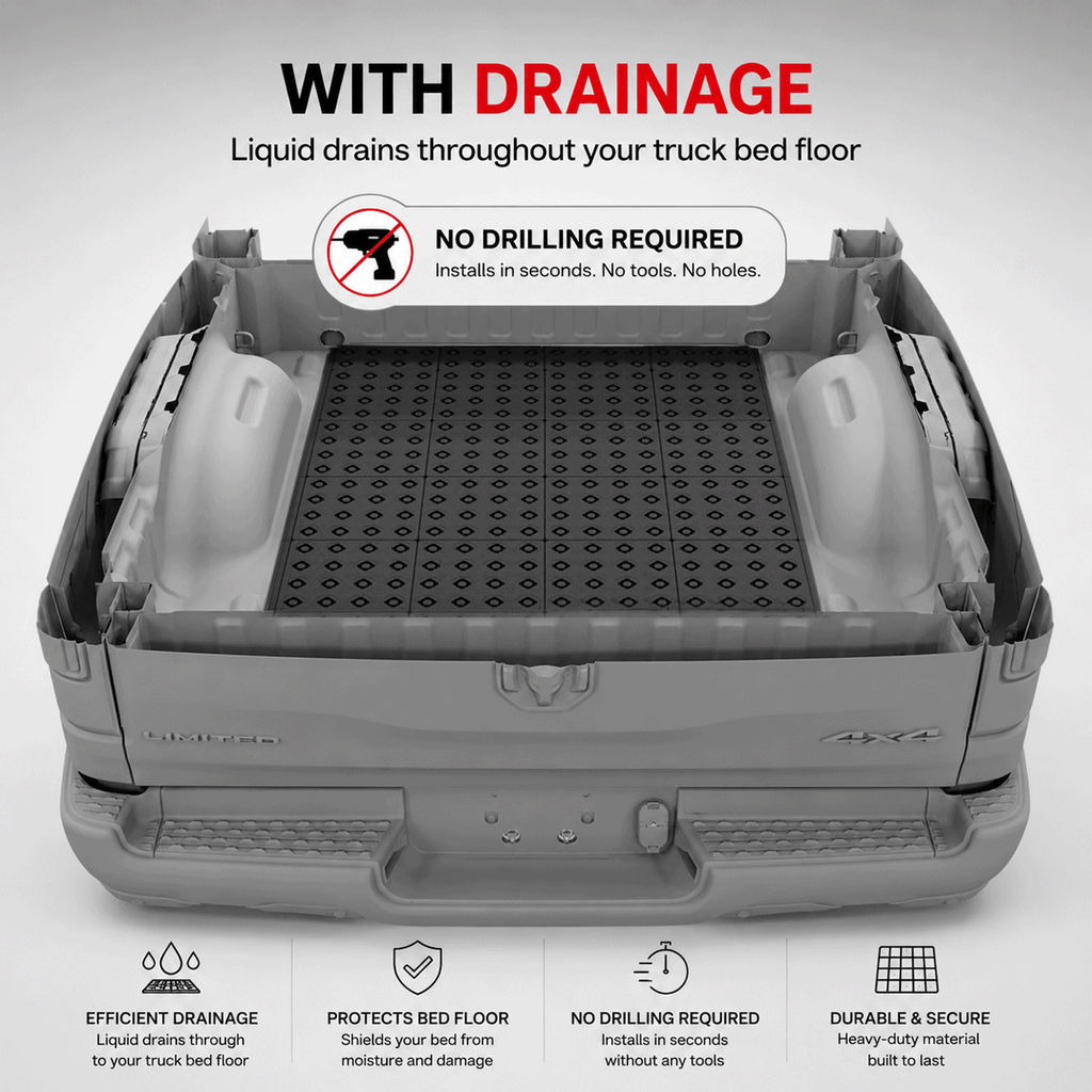 Adjustable Cargo Divider System for RAM 1500 Truck Bed
