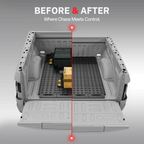 Heavy-duty truck bed storage system for Ford F-150 5.0 2015